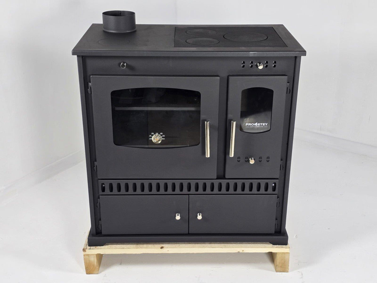 Prometey Perfect Eco Left — left flue viewed from front