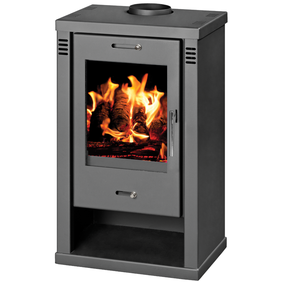 Victoria-05 Torino wood-burning stove — black