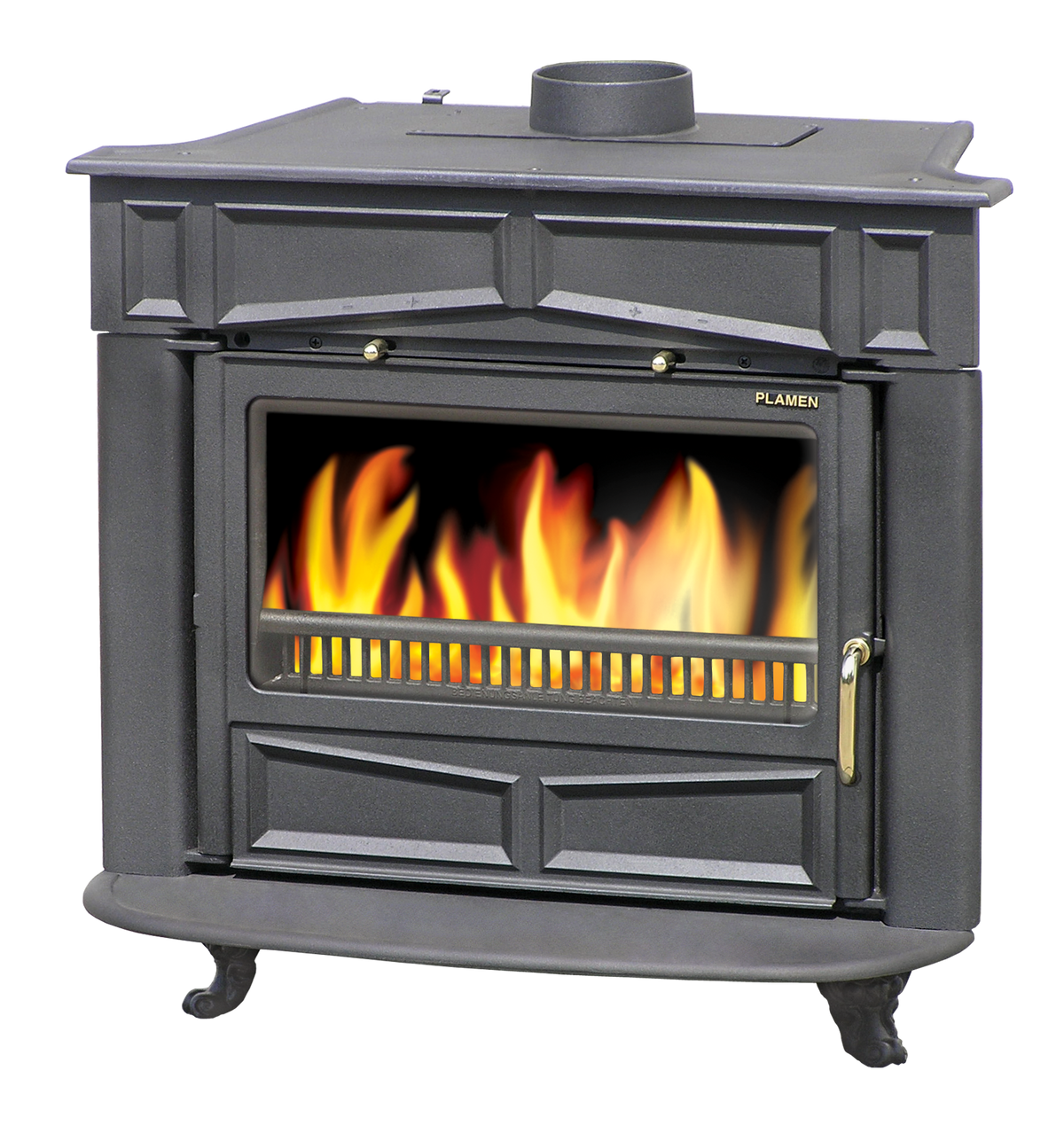 Plamen Glas Franklin wood-burning room stove