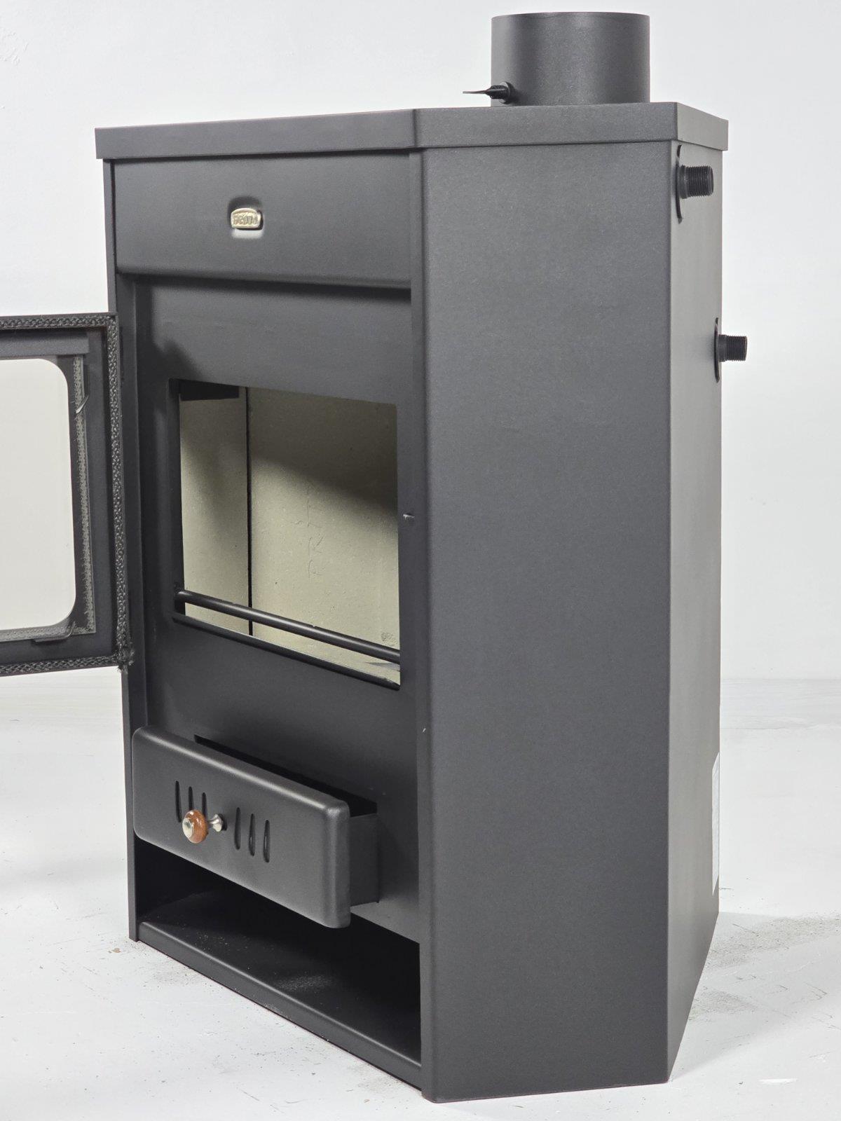 PRITY AM W12 Wood-Burning Stove with Water Boiler – image 3