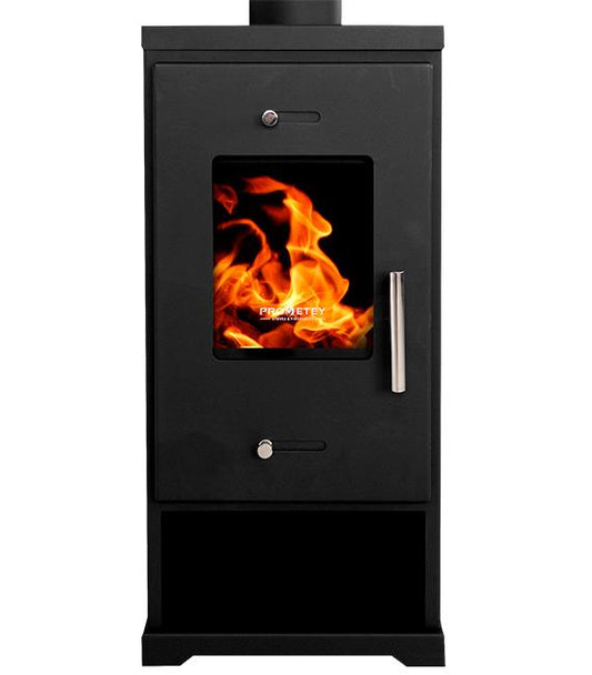 Prometey Eco Mini Black Wood-Burning Stove – image 2