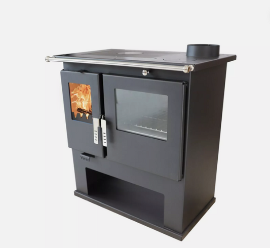 Verso CS Inox Wood-Burning Cooker – 7.7 kW – image 2