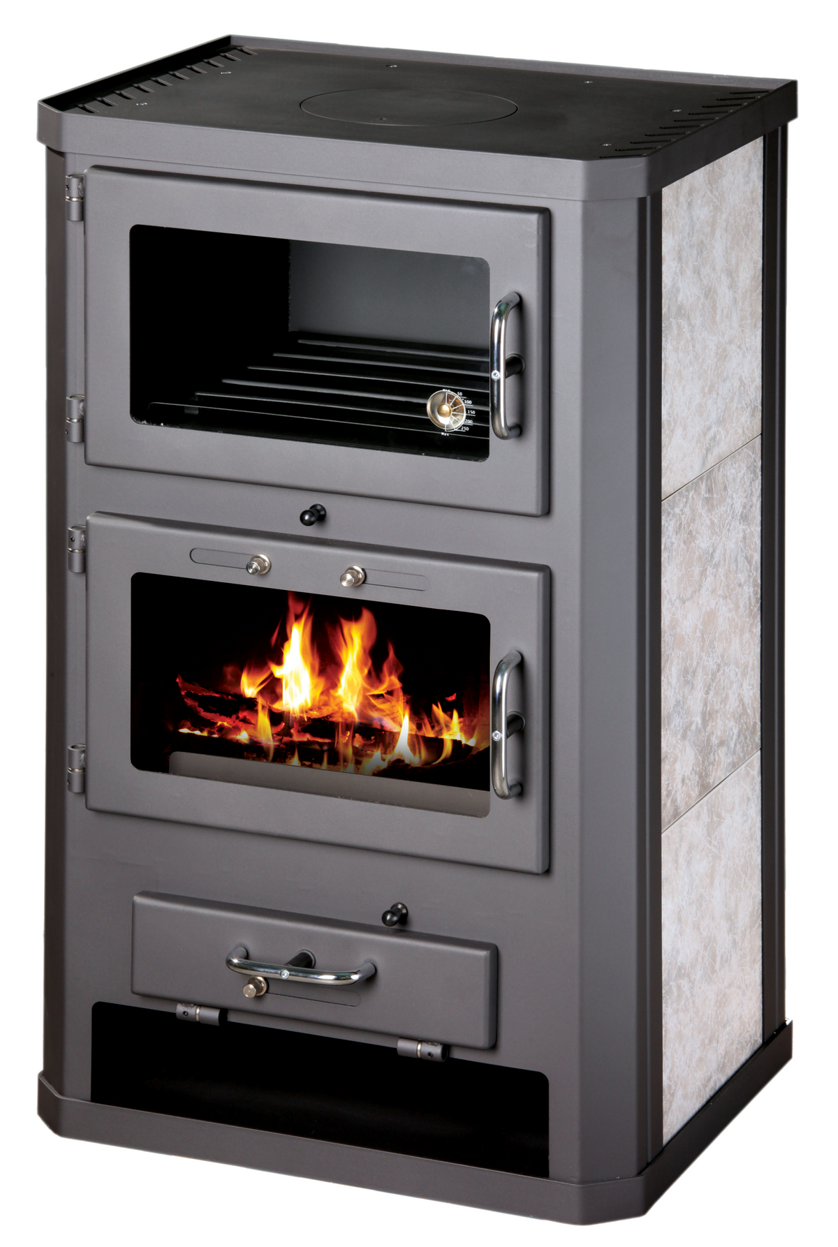 Victoria-05 Grand F Wood-Burning Stove with Oven – 12.00 kW – image 1