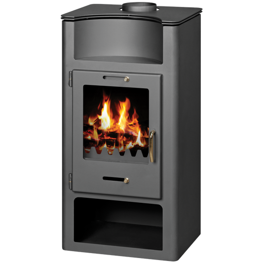 Victoria-05 Elegance wood-burning stove — black