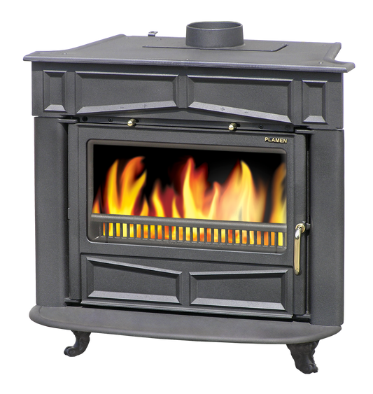 Plamen Glas Franklin wood-burning room stove