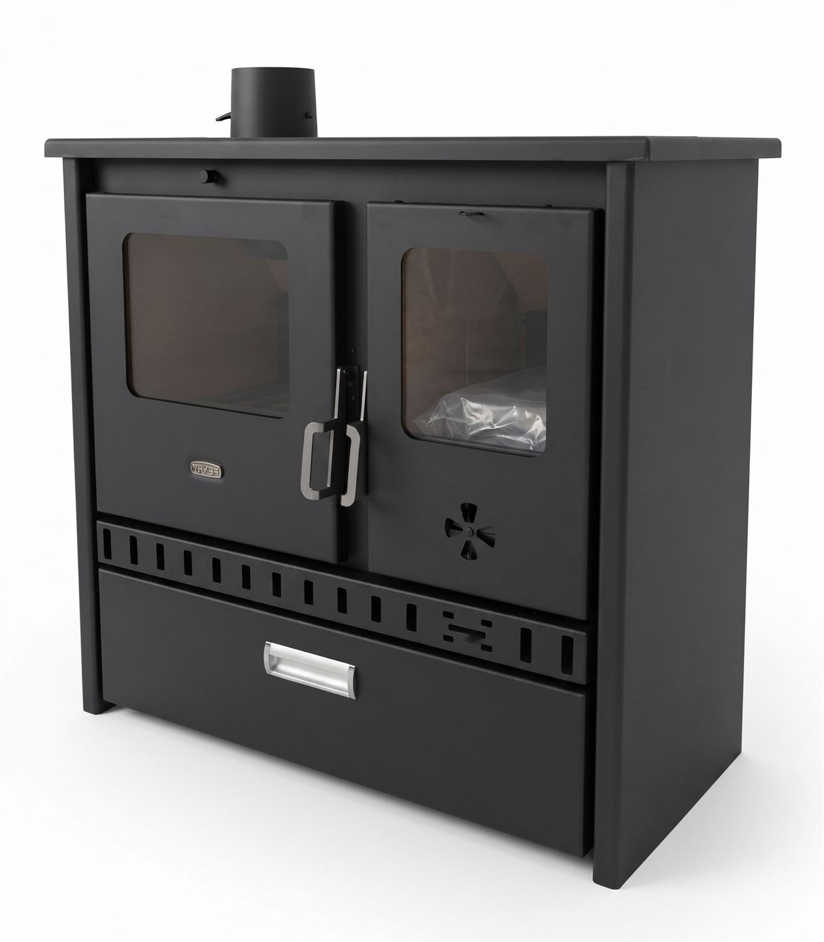 PRITY 1P36D Wood-Burning Cooker – 10.9 kW – image 1