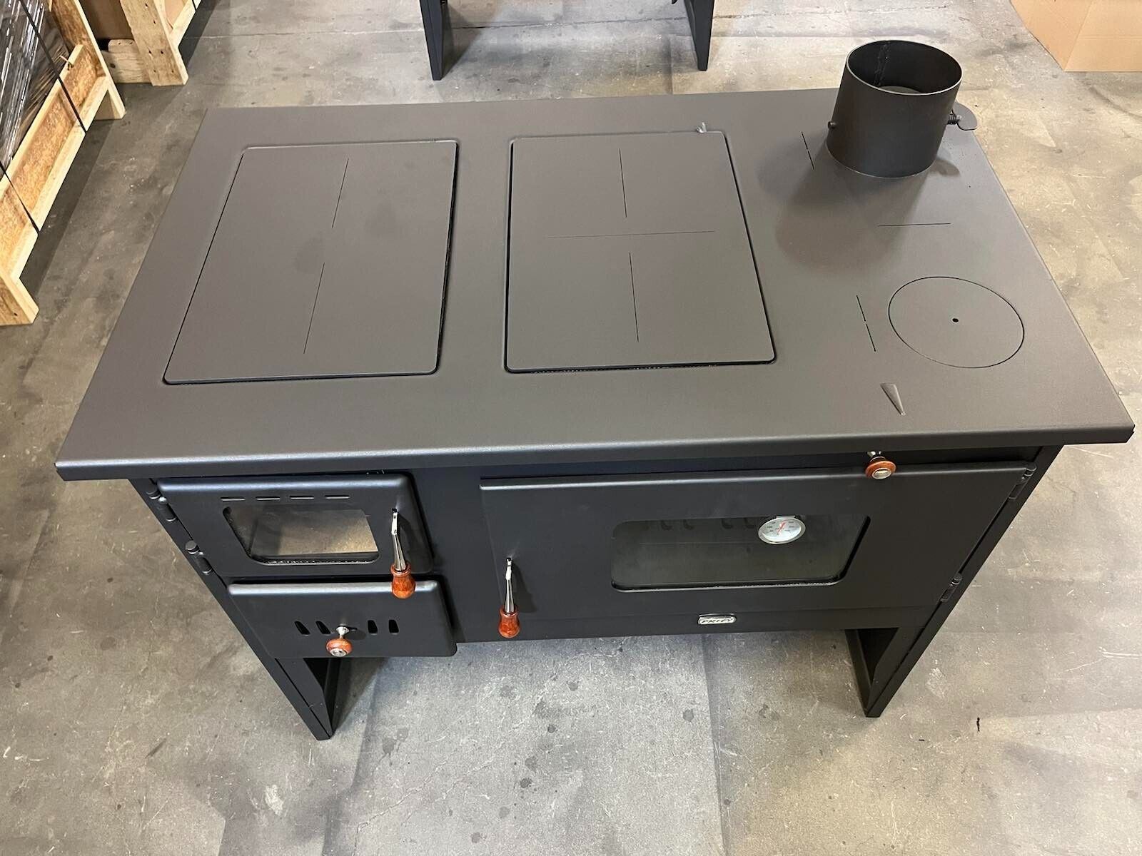 Prity 2P50 — Top view and hotplates