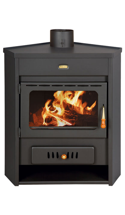 PRITY AM W12 Wood-Burning Stove with Water Boiler – image 1