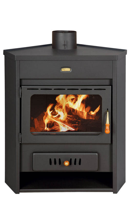 PRITY AM W12 Wood-Burning Stove with Water Boiler – image 1
