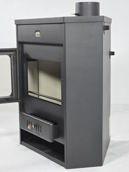PRITY AM W12 Wood-Burning Stove with Water Boiler – image 3