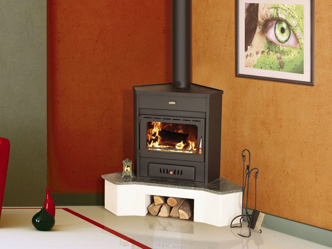 PRITY AMB Wood-Burning Stove with Water Boiler – image 2