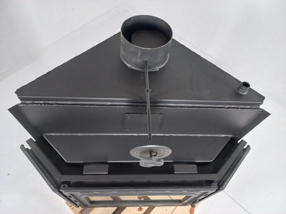 PRITY ATC W20 — Top view and flue outlet