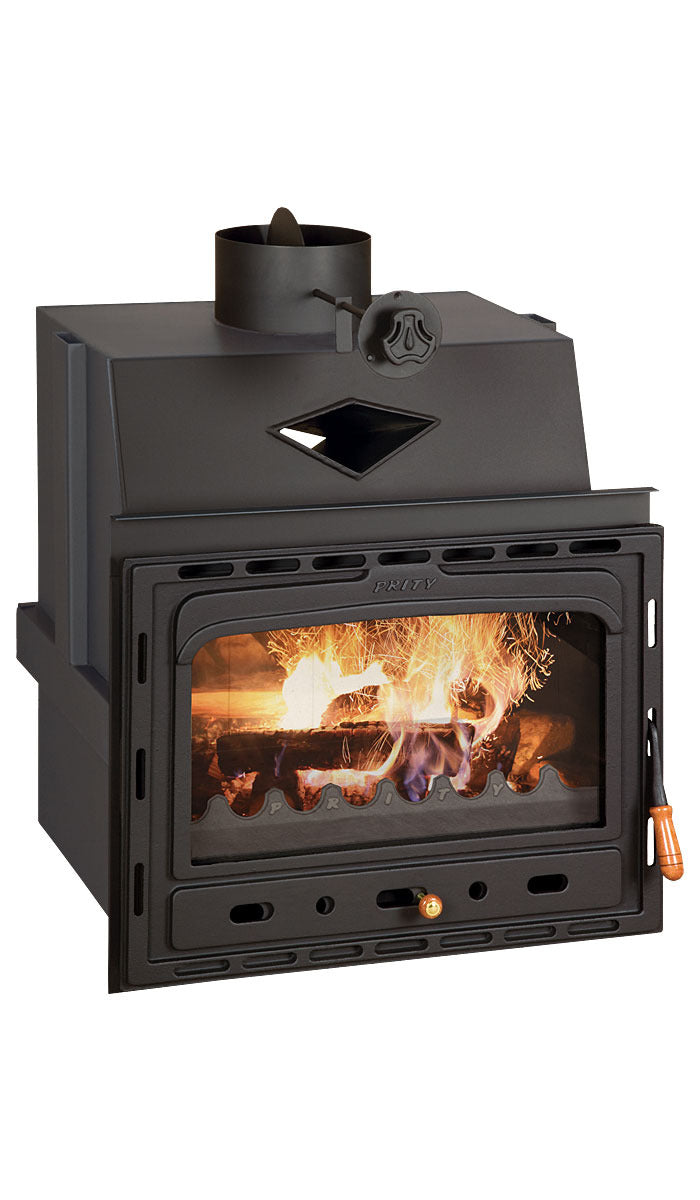 Prity C Wood Burning Fireplace Insert