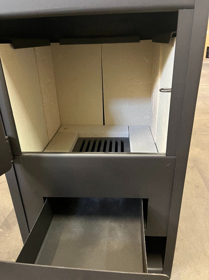 Prity K1 optima — Firebox lining and grate detail