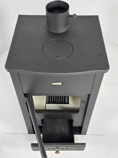 Prity K2 CP — Firebox, ash pan and top plate