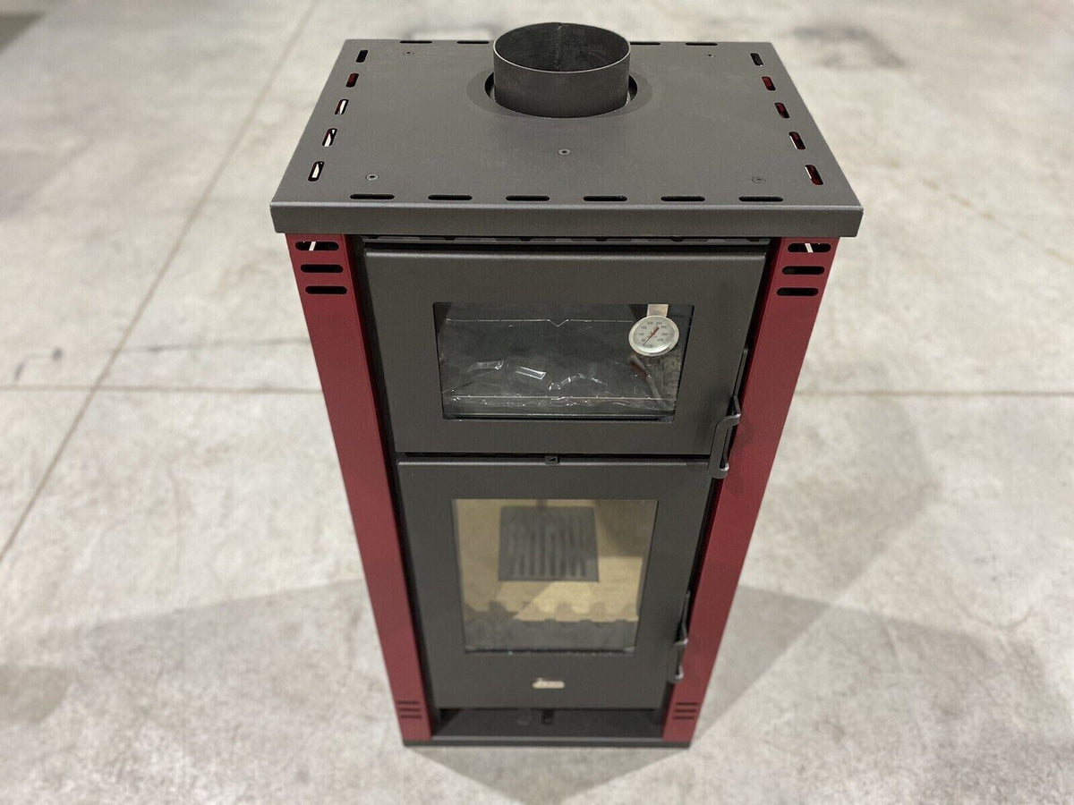 Prity K2 GT F — Top view and flue outlet