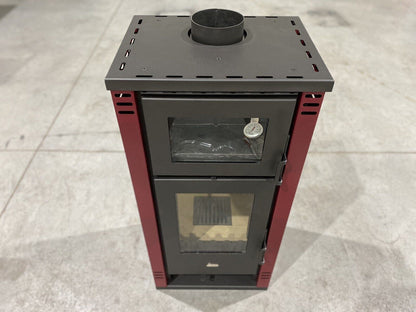 Prity K2 GT F — Top view and flue outlet