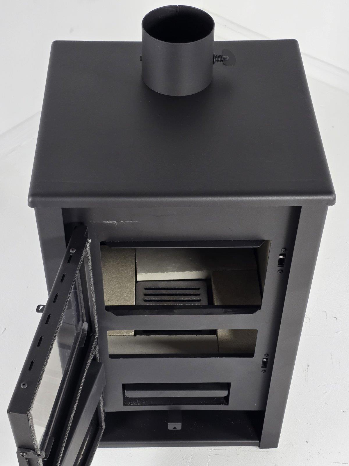 PRITY K22 D — Firebox and grate detail