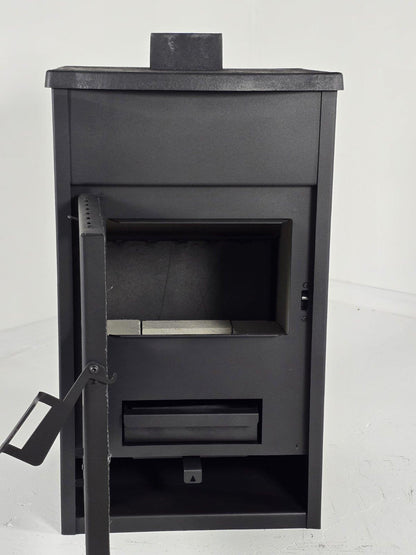 PRITY KCP D — Open door and firebox