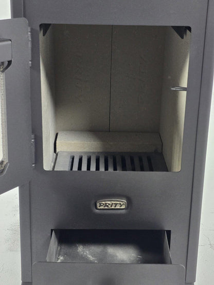 Prity Mini SP — Firebox and grate detail