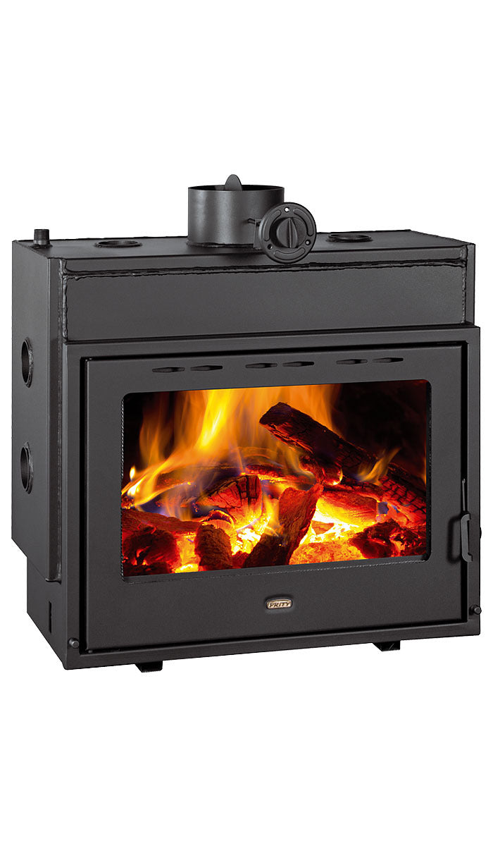 PRITY P W18 Wood-Burning Fireplace Insert with Water Boiler – image 1