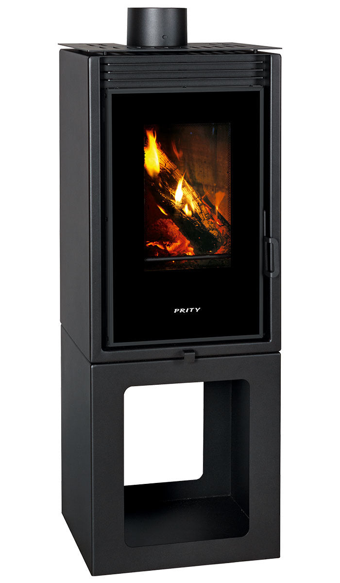 PRITY PMV-TV Wood-Burning Stove with Water Boiler – image 1