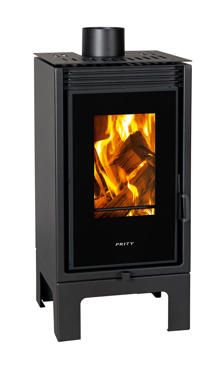 PRITY PMV-TV SL Wood-Burning Stove with Water Boiler – image 1