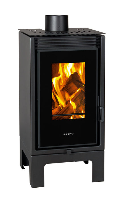 PRITY PMV-TV SL Wood-Burning Stove with Water Boiler – image 1