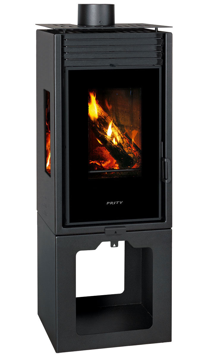 PRITY PMV3 E Wood-Burning Stove – 10.8 kW – image 1
