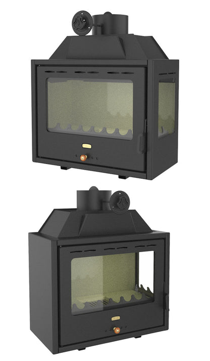 PRITY PS2 Wood-Burning Fireplace Insert with Water Boiler – image 2