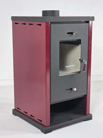 Prometey Eco Mini with Side Panels Wood-Burning Stove – image 1