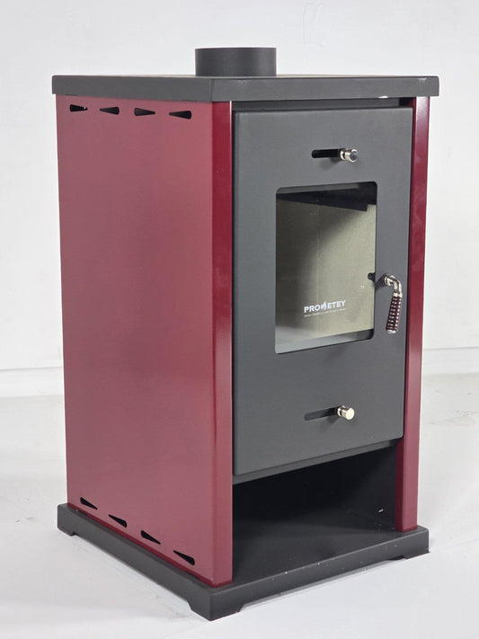 Prometey Eco Mini with Side Panels Wood-Burning Stove – image 1