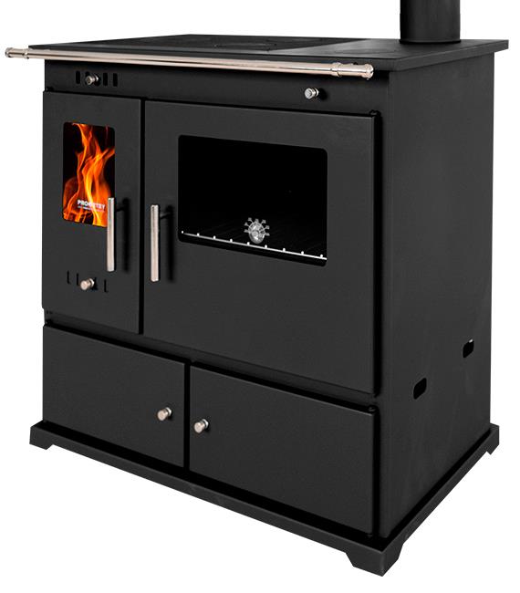 Prometey Praktik Lux Black Wood-Burning Cooker – image 2