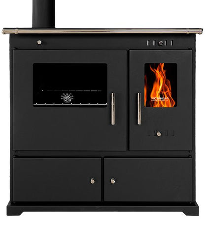 Prometey Praktik Lux Black Wood-Burning Cooker – image 3