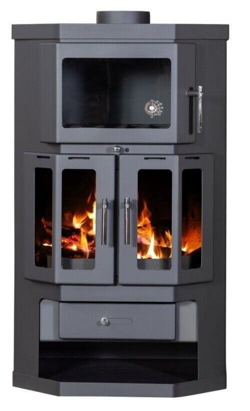 Taro 2F — Front view of the stove with oven