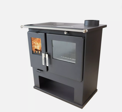 Verso CS Inox Wood-Burning Cooker – 7.7 kW – image 2