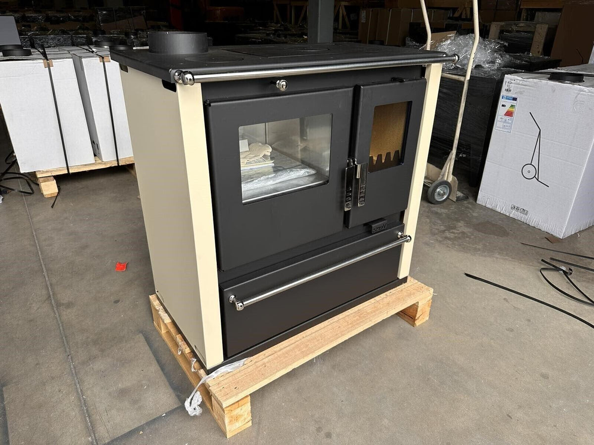 Verso CS Plus Inox Wood-Burning Cooker – 7.7 kW – image 3
