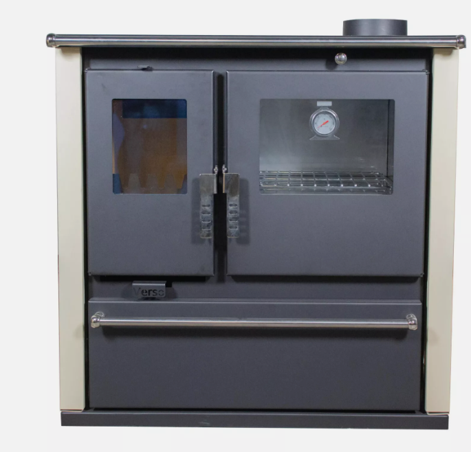 Verso CS Plus Inox Wood-Burning Cooker – 7.7 kW – image 4