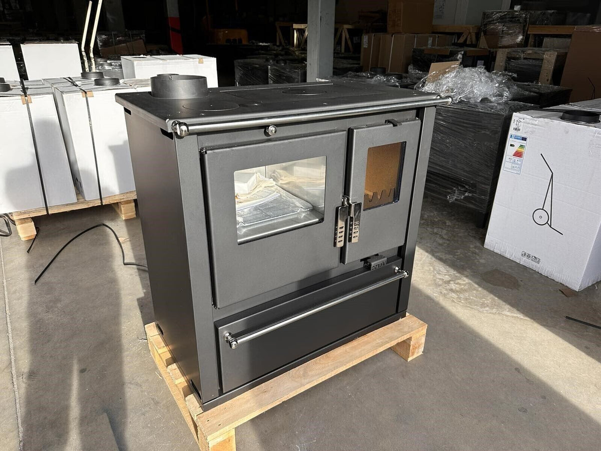 Verso CS Plus Inox Wood-Burning Cooker – 7.7 kW – image 5