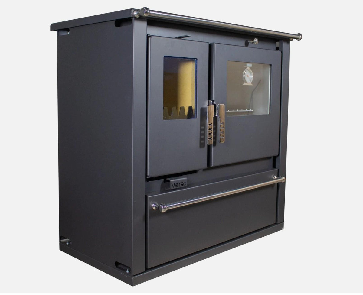Verso CS Plus Inox Wood-Burning Cooker – 7.7 kW – image 6