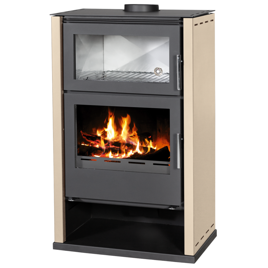 Victoria-05 Modena F Wood-Burning Stove with Oven – 11.53 kW – image 1