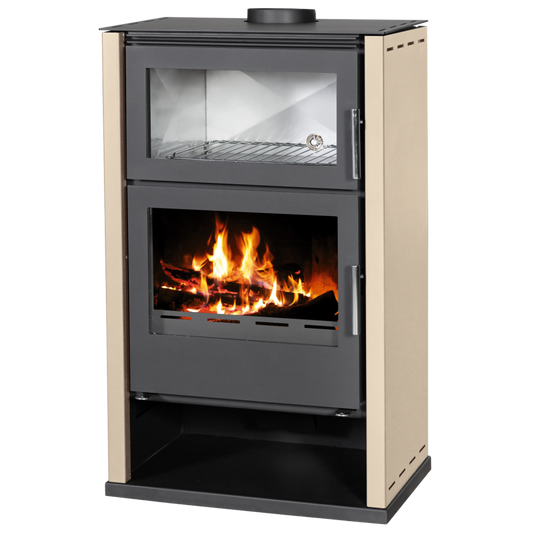 Victoria-05 Modena F Wood-Burning Stove with Oven – 11.53 kW – image 1
