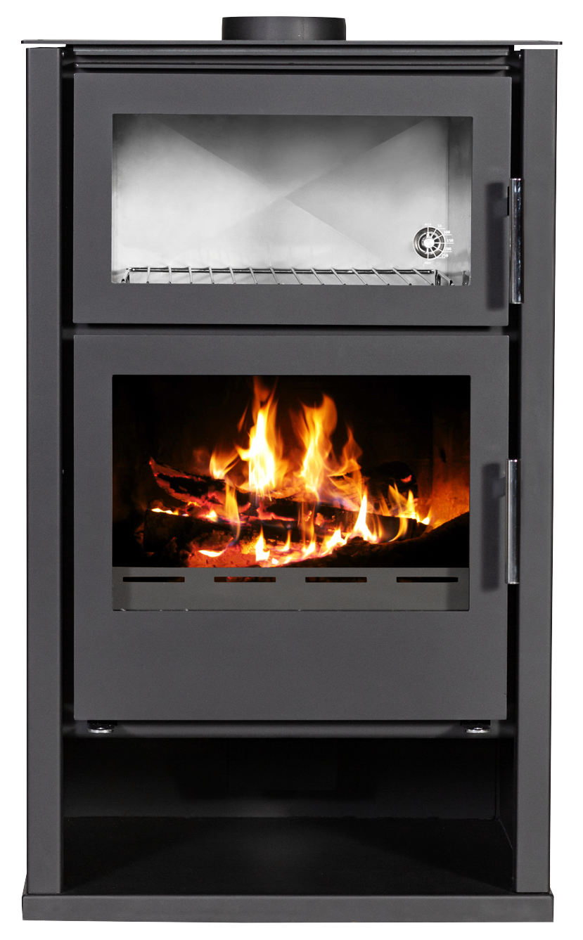 Victoria-05 Modena F Wood-Burning Stove with Oven – 11.53 kW – image 4
