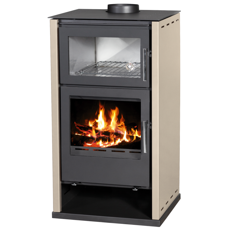 Victoria-05 Regina F Wood-Burning Stove with Oven – 8.65 kW – image 1