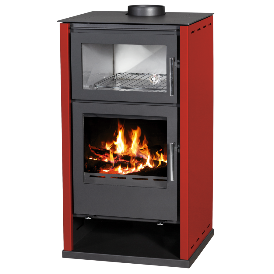 Victoria-05 Regina F Wood-Burning Stove with Oven – 8.65 kW – image 2