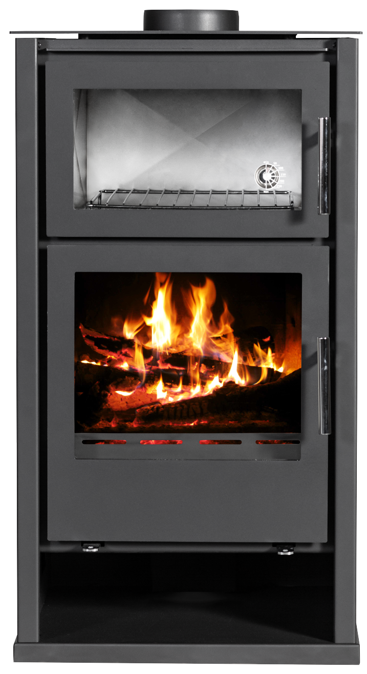 Victoria-05 Regina F Wood-Burning Stove with Oven – 8.65 kW – image 4