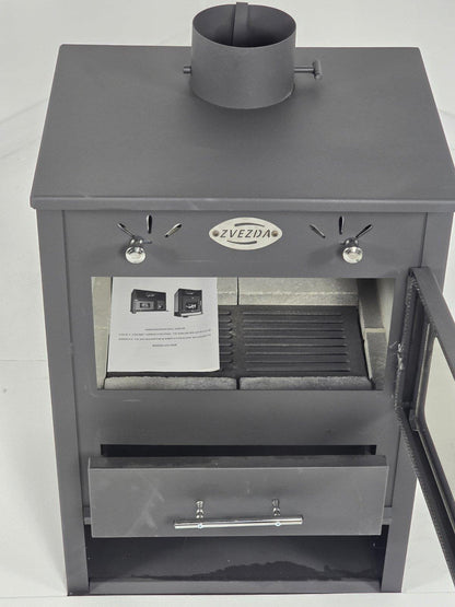 Zvezda 1 Eco Wood-Burning Stove – 6.9 kW – image 3