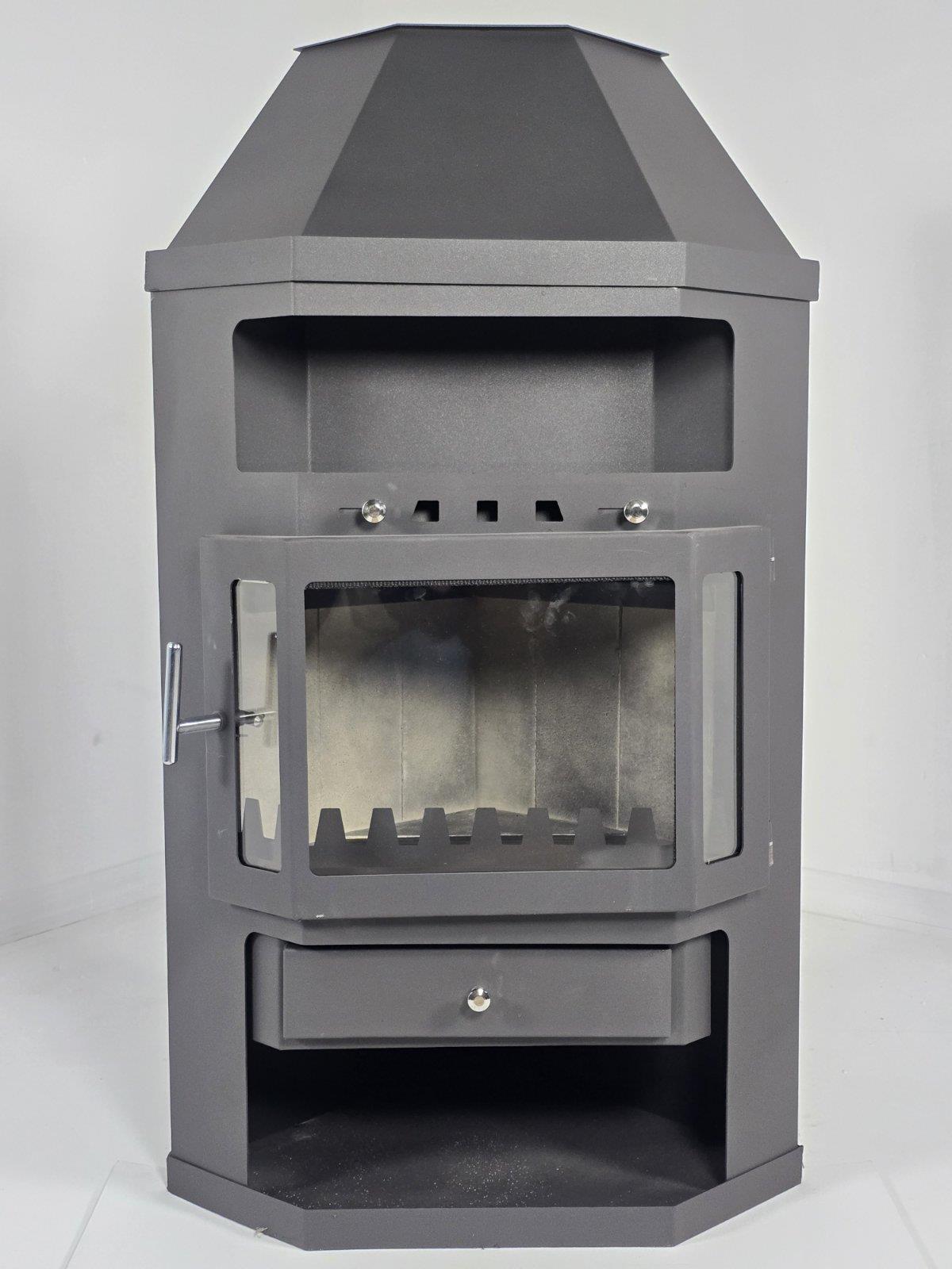Zvezda Fantasia Wood-Burning Stove – 10.8 kW – image 1