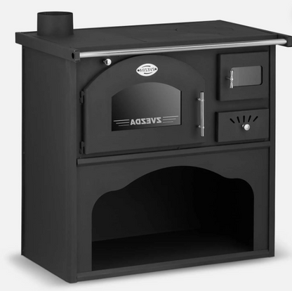 Zvezda GFS Left Wood-Burning Cooker – 5.9 kW – image 1