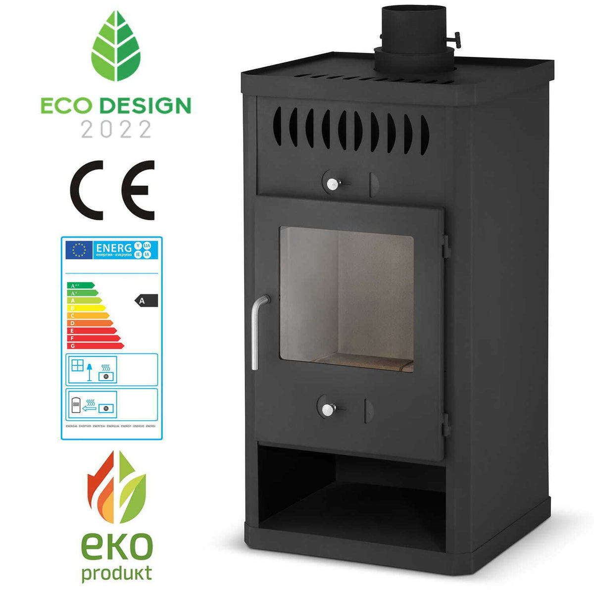 Zvezda Orion Wood-Burning Stove – 9.6 kW – image 1